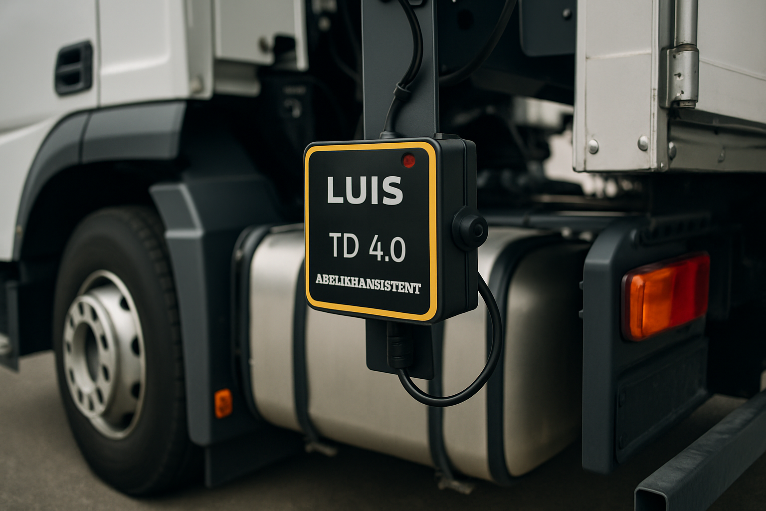 LUIS TD 4.0 Abbiegeassistent montiert an einem Lkw